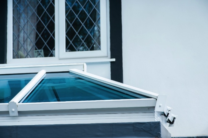 External view of lantern roof